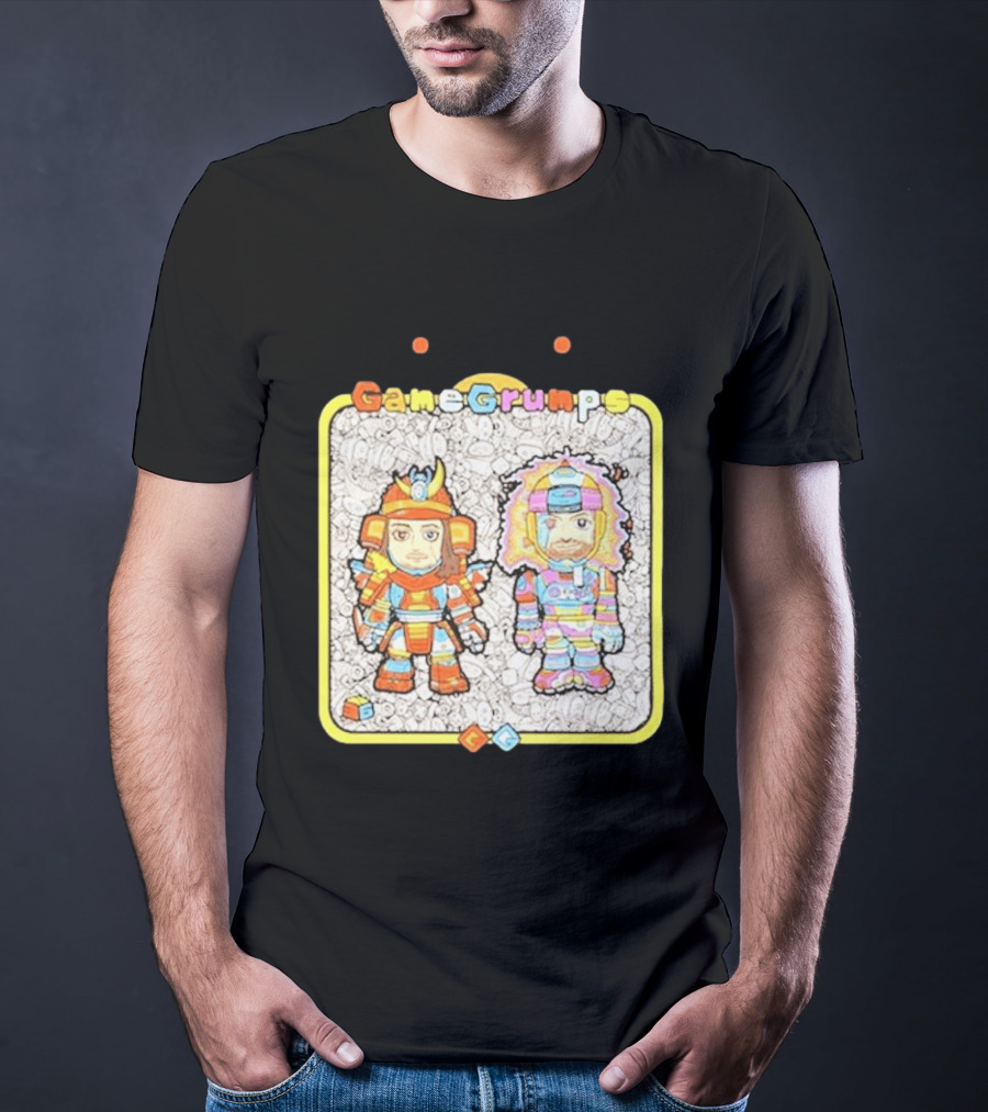 Game Grumps X 326 Collaboration Colorful Characters T-Shirt