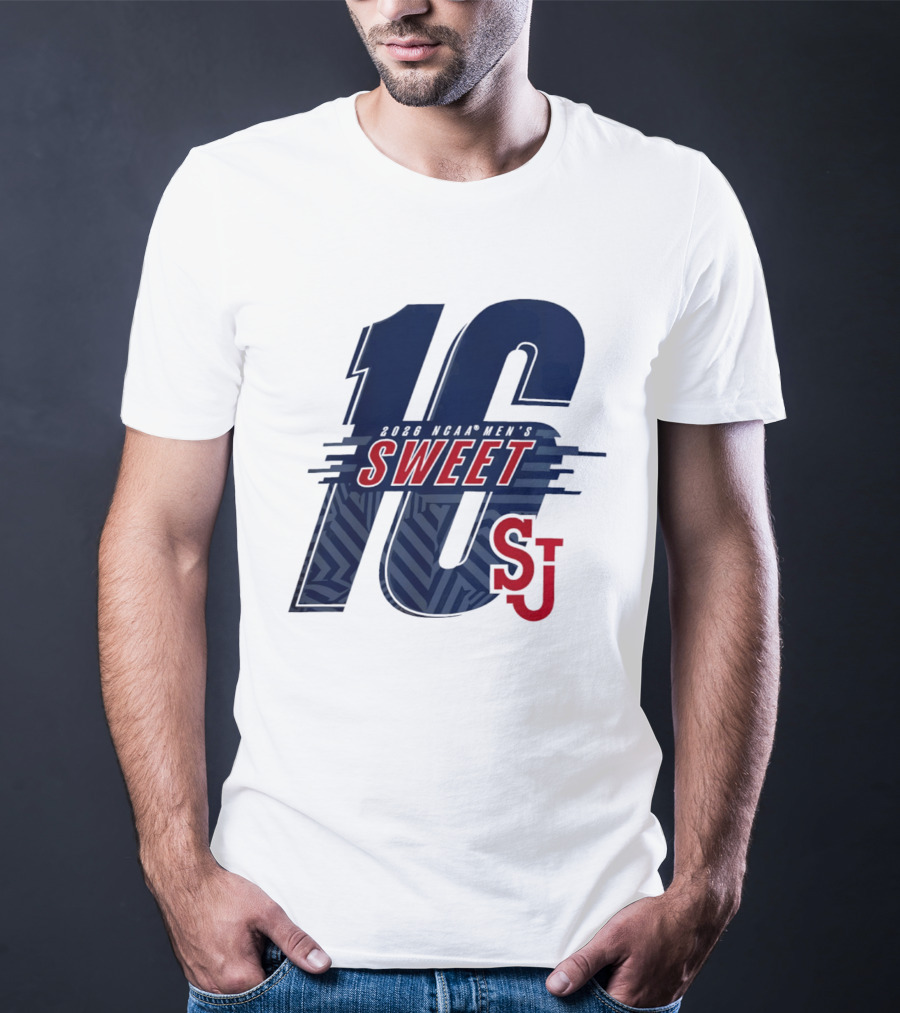 St. John's 2026 NCAA Men's Basketball Sweet 16 SJU T-Shirt