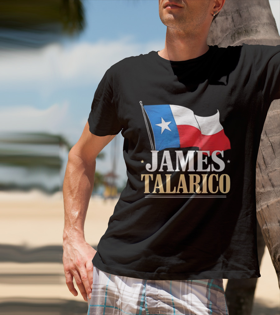 James Talarico Texas Flag Democrat Political T-Shirt