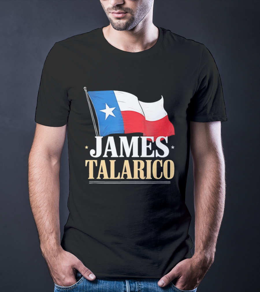 James Talarico Texas Flag Democrat Political T-Shirt