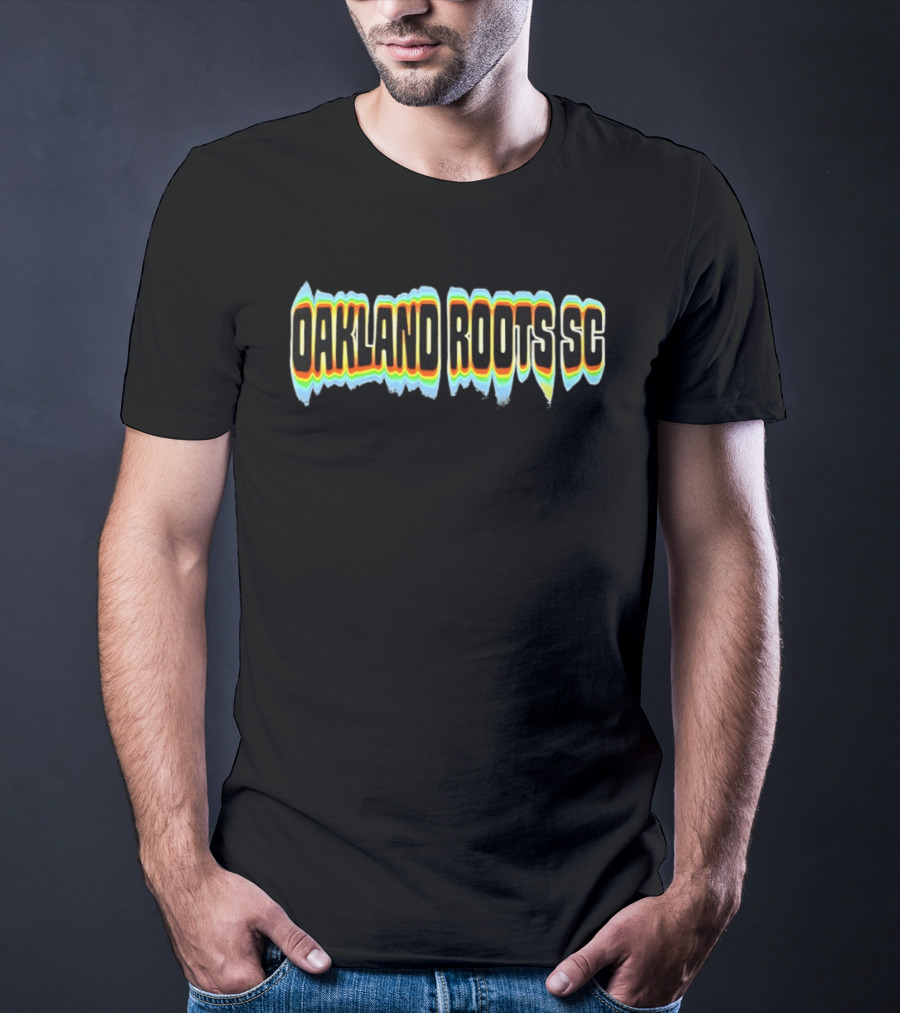 Oakland Roots SC Rainbow T-Shirt