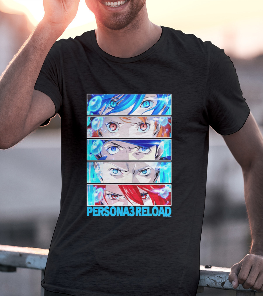 Persona 3 Reload Character Eyes Close Up T-Shirt