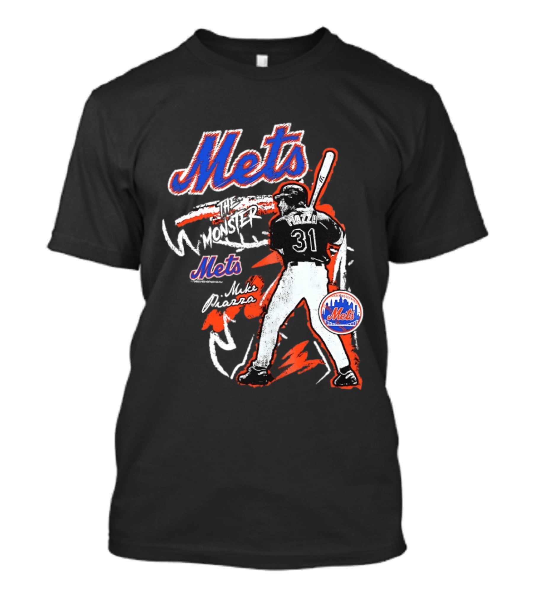 Mets Mike Piazza The Monster New York Mets 31 T-Shirt