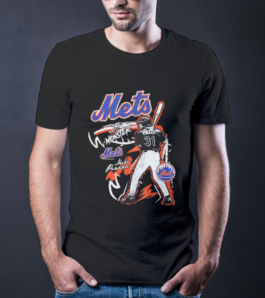 Mets Mike Piazza The Monster New York Mets 31 T-Shirt