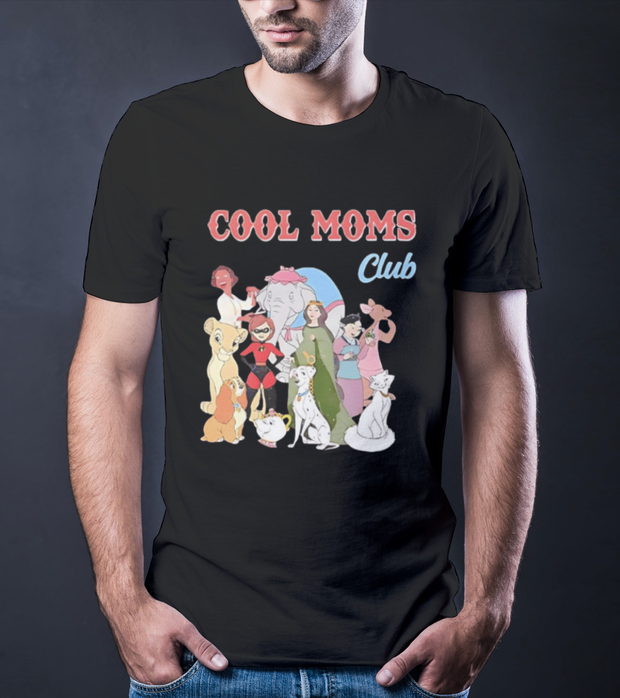 COOL MOMS CLUB Disney Characters T-Shirt