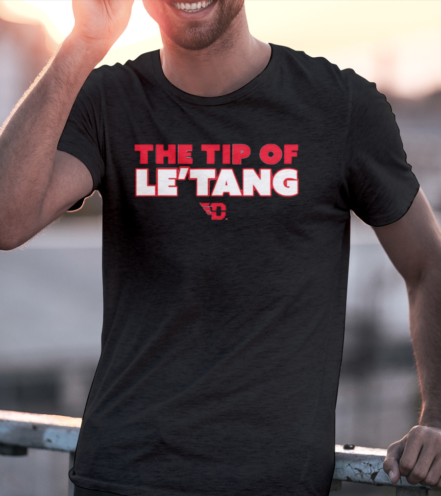 The Tip Of Le'Tang Dayton Flyers Amael L'Etang T-Shirt