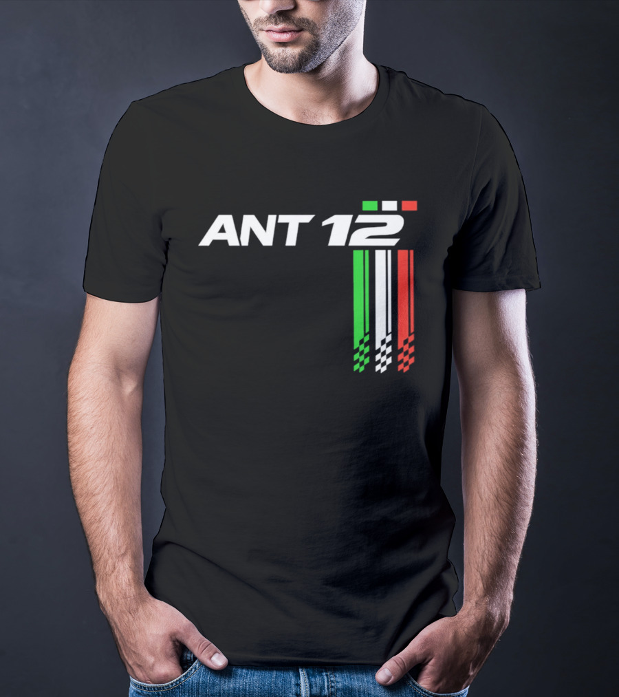 ANT 12 Italians Drive Tricolor Racing T-Shirt