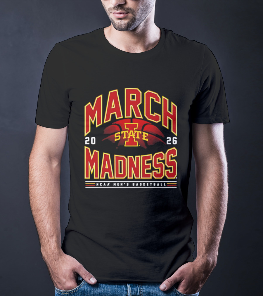 Iowa State 2026 NCAA Men's Basketball March Madness T-Shirt