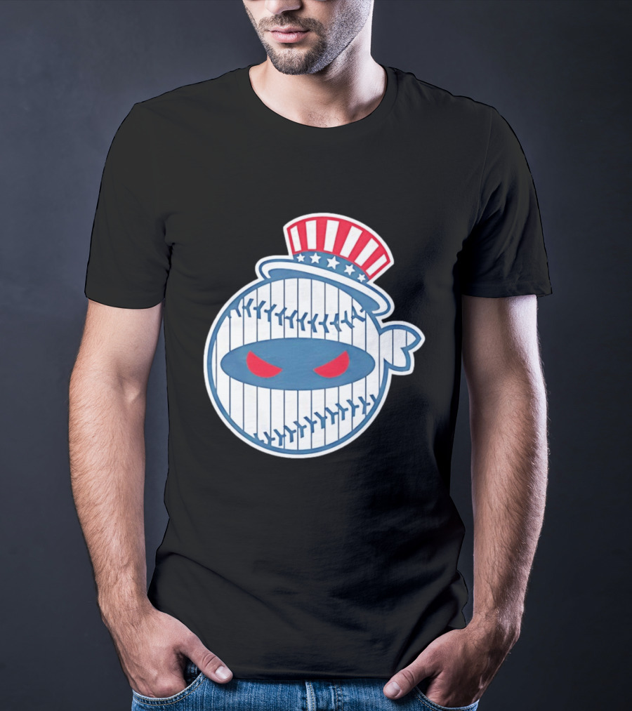 New York Yankees Pitching Ninja Baseball T-Shirt