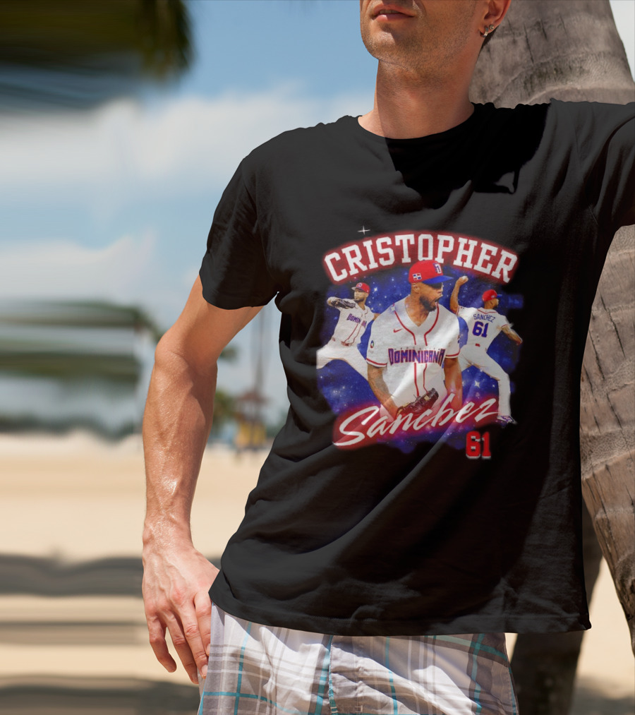 Cristopher Sanchez Dominican Baseball 61 Pitcher T-Shirt