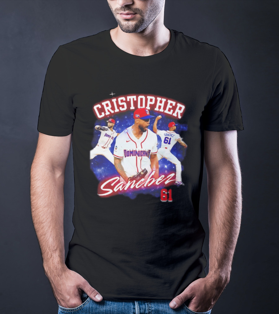 Cristopher Sanchez Dominican Baseball 61 Pitcher T-Shirt