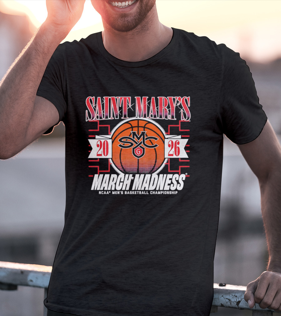 Saint Mary's Gaels 2026 NCAA Men's Basketball Championship March Madness T-Shirt