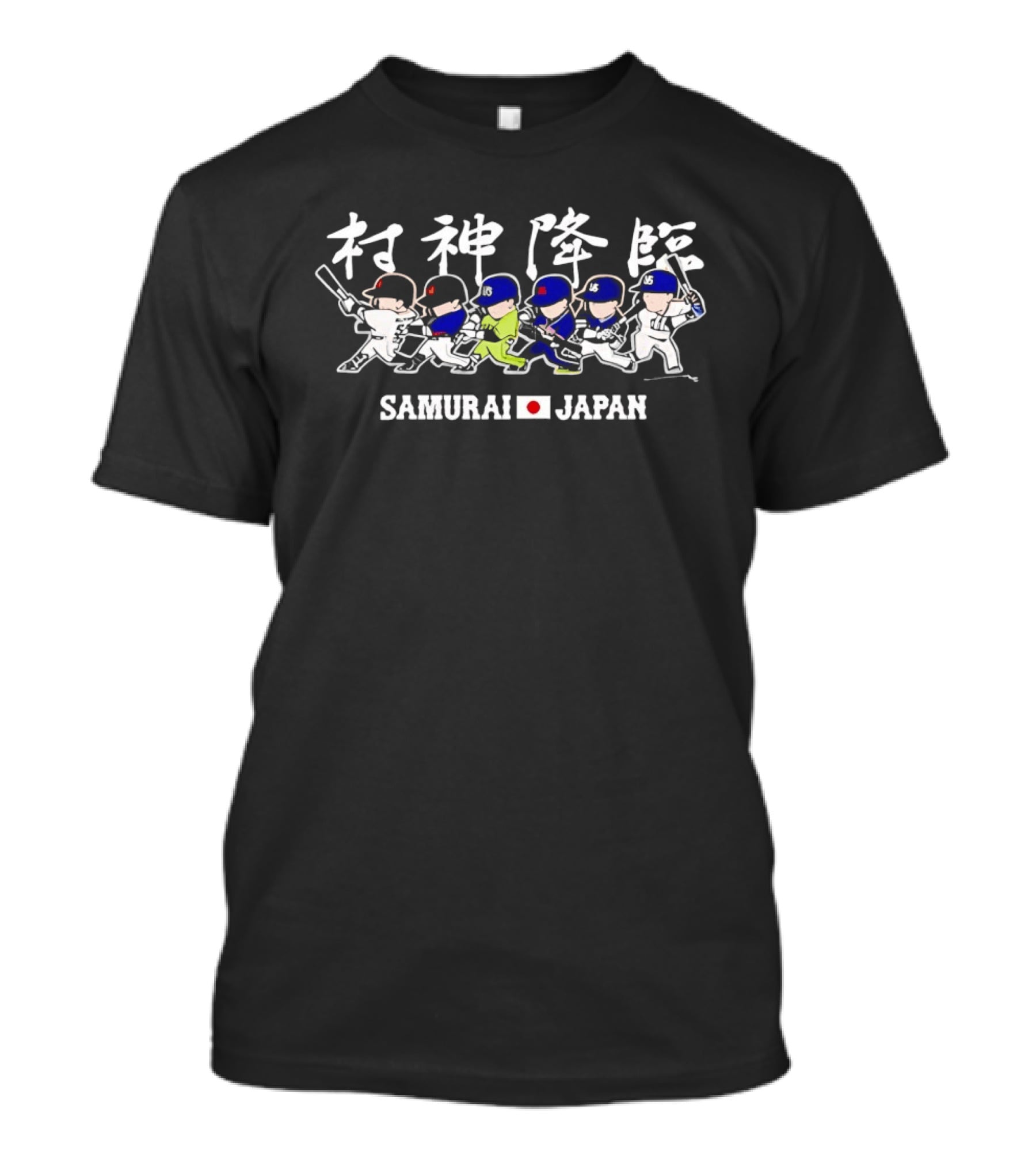 Samurai Japan Shohei Ohtani Los Angeles Dodgers Players Japan Flag T-Shirt
