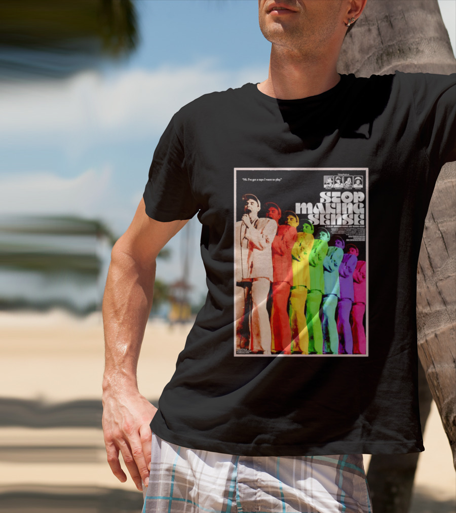 Stop Making Sense Rainbow Concert Film T-Shirt
