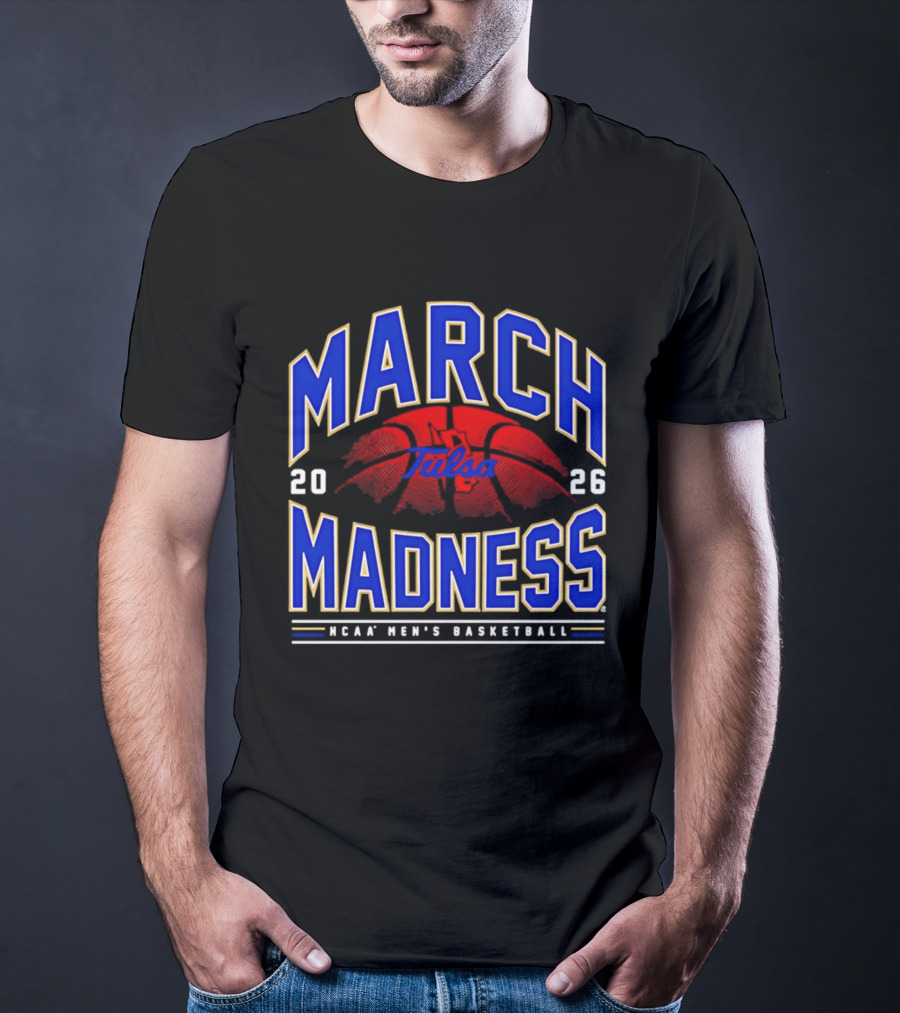 Tulsa March Madness 2026 NCAA Men's Basketball T-Shirt