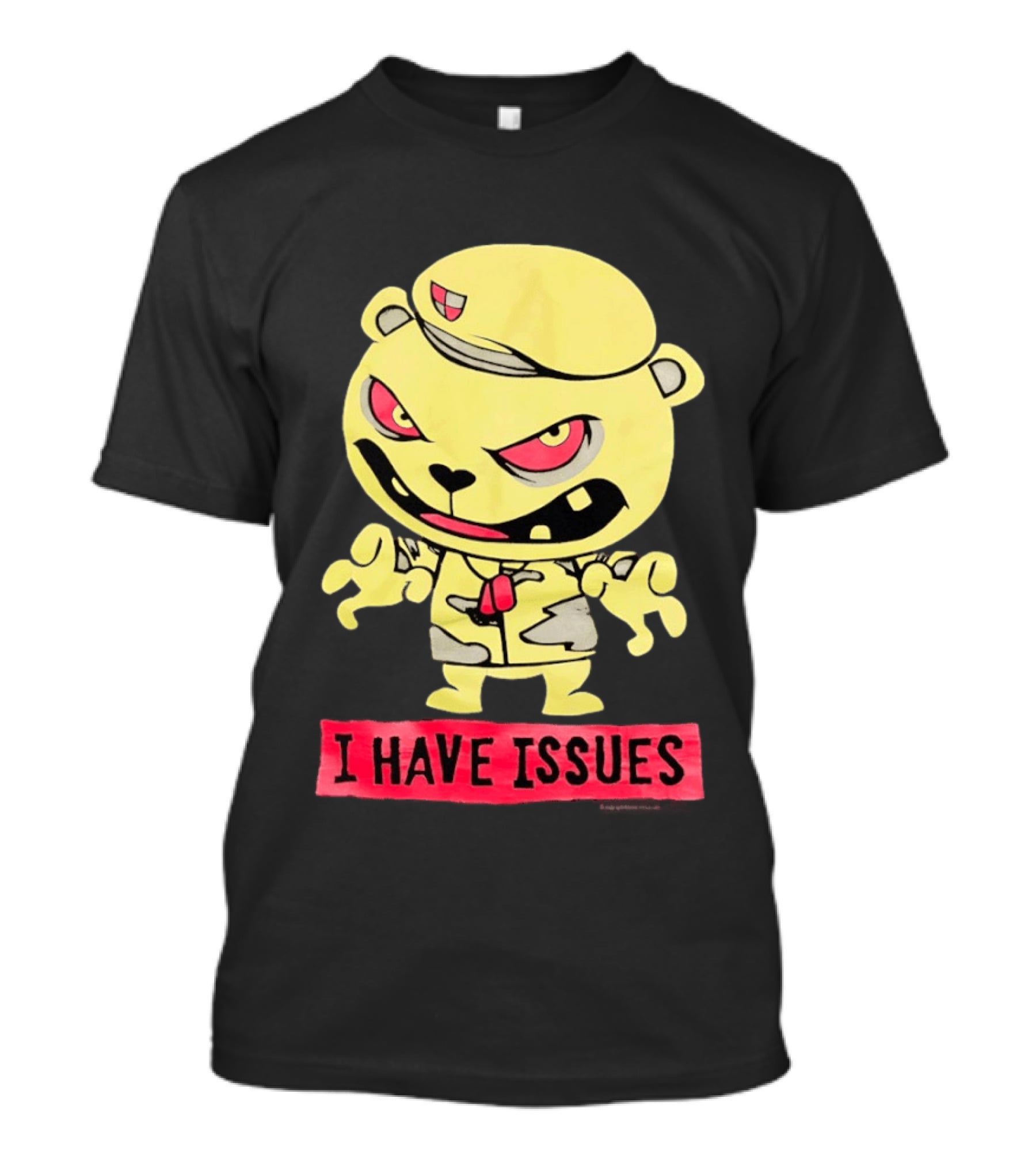 Flippy Series Happy Tree Friend I Have Issues T-Shirt