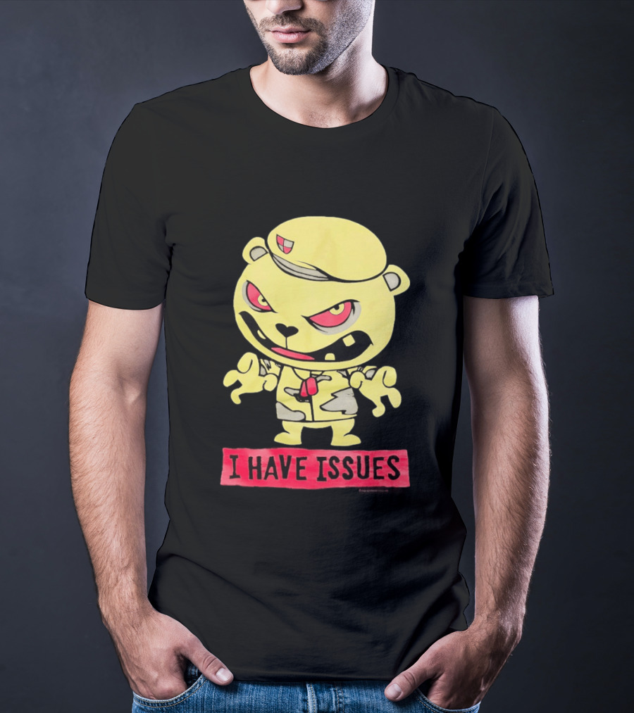 Flippy Series Happy Tree Friend I Have Issues T-Shirt