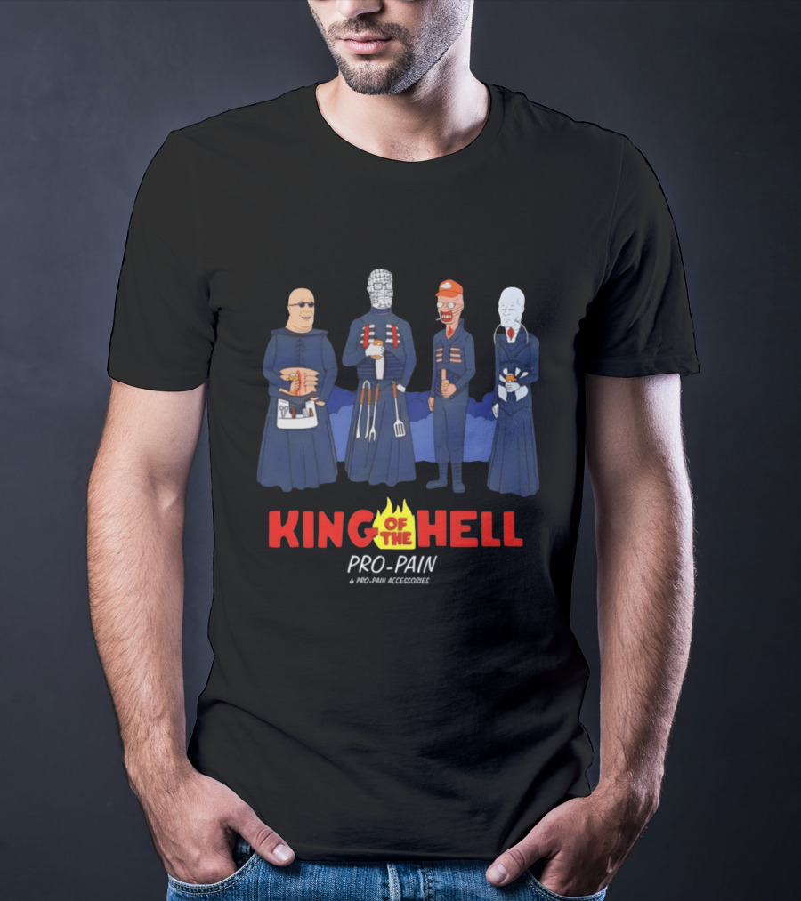 King Of The Hell Pro Pain Characters Mashup T-Shirt
