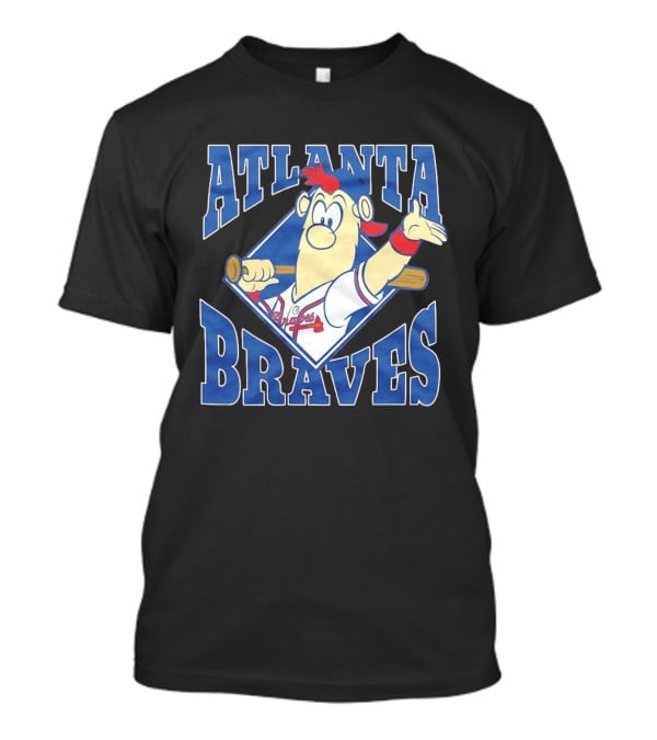 Atlanta Braves Blooper MLB Baseball T-Shirt