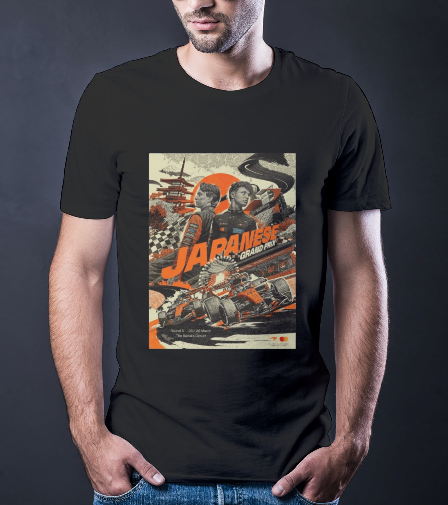 McLaren Mastercard Formula 1 Team Japanese Grand Prix 2026 Suzuka Circuit March 26 29 T-Shirt