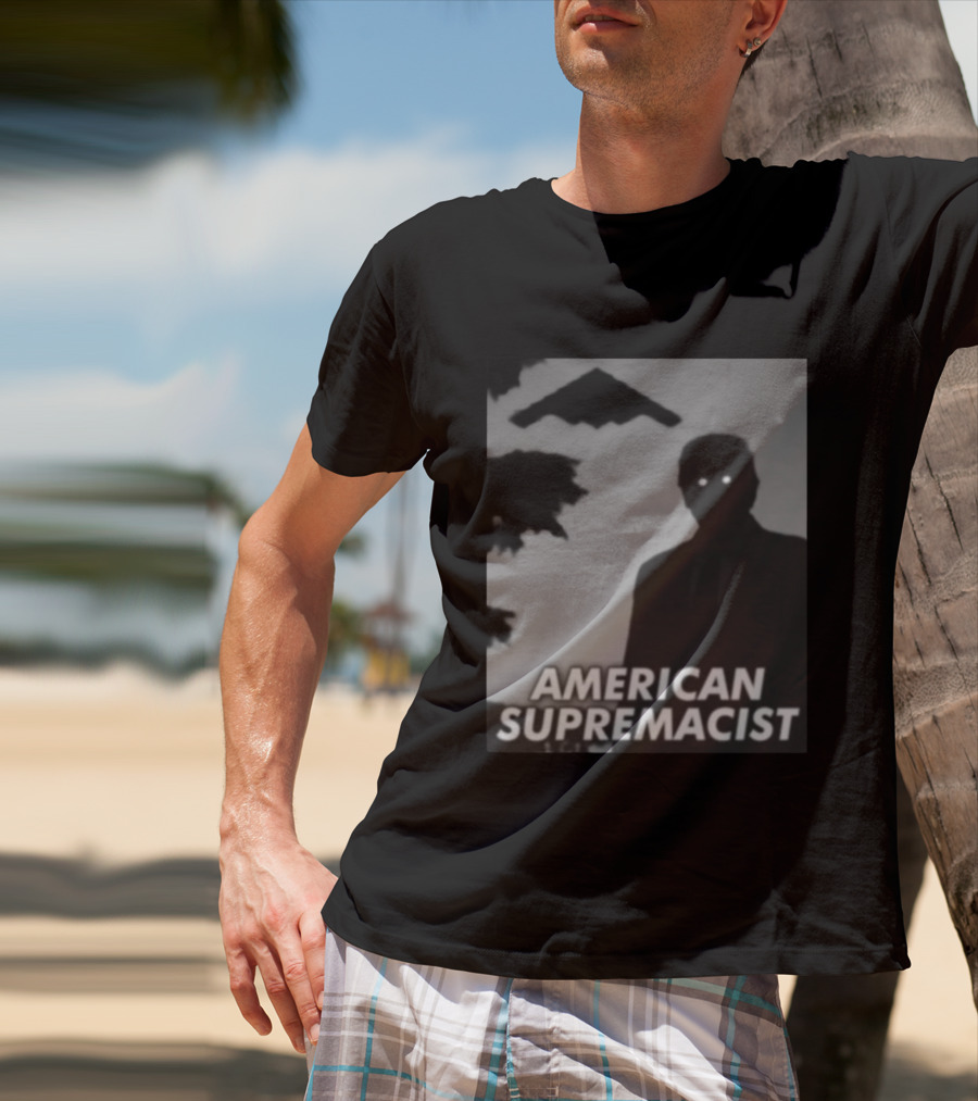 American Supremacist Donal Trump Silhouette Eyes B2 T-Shirt