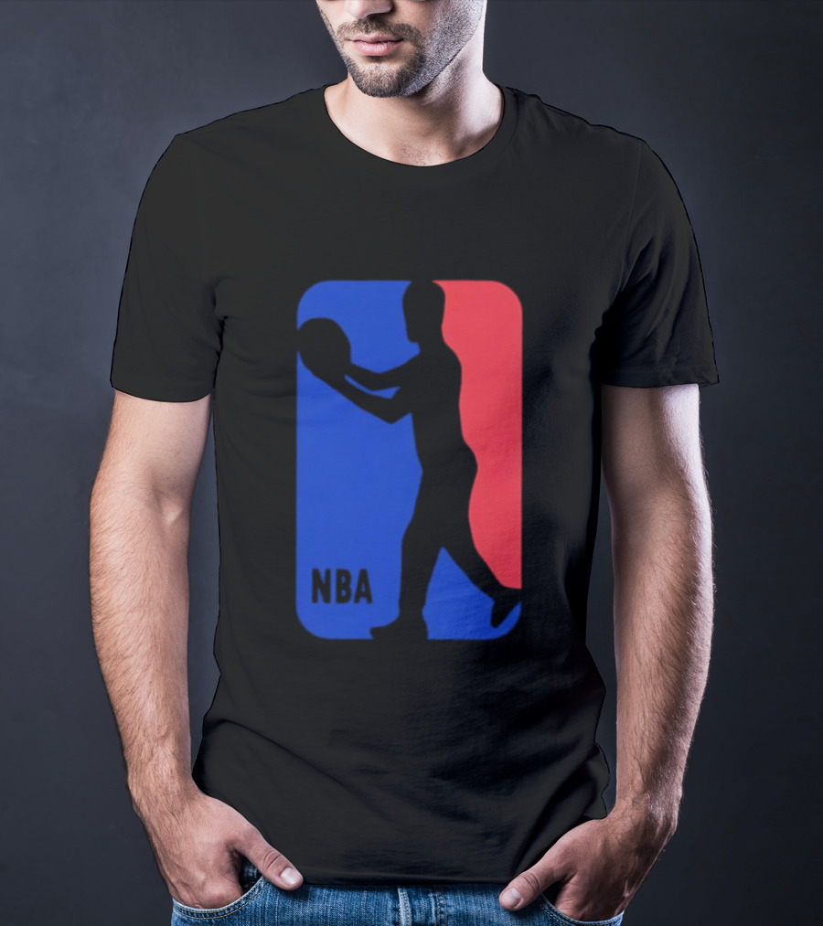 NBA Basketball Player Blue Red T-Shirt