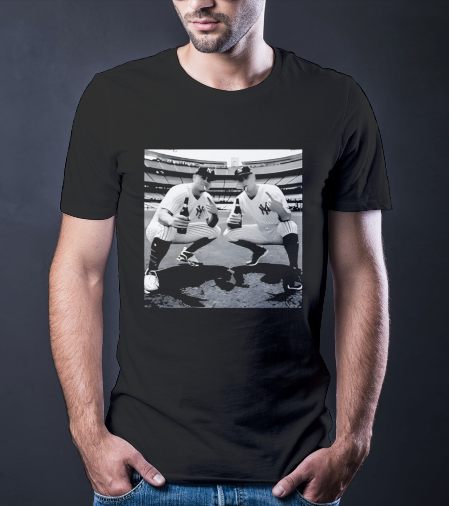 New York Yankees Friends Middle Finger Beer Stadium Baseball T-Shirt