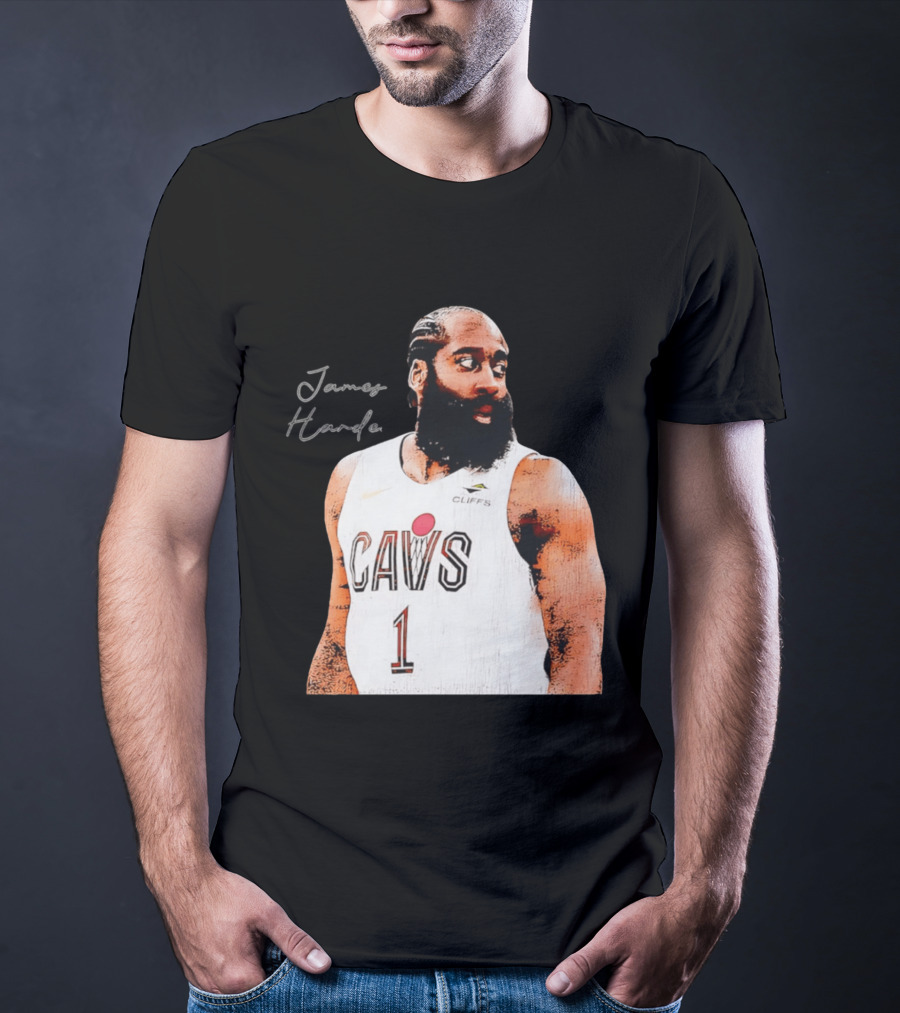 James Harden Cleveland Cavaliers CAVS Basketball 2026 NBA Champs T-Shirt