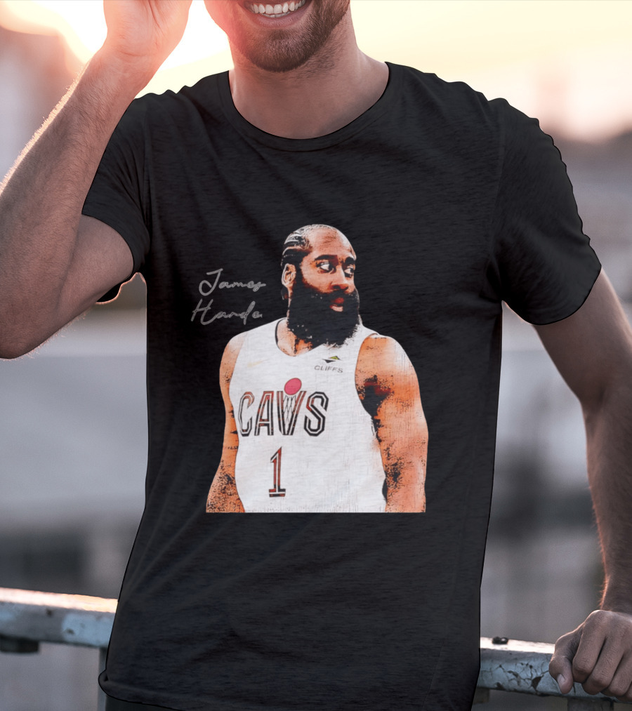 James Harden Cleveland Cavaliers CAVS Basketball 2026 NBA Champs T-Shirt