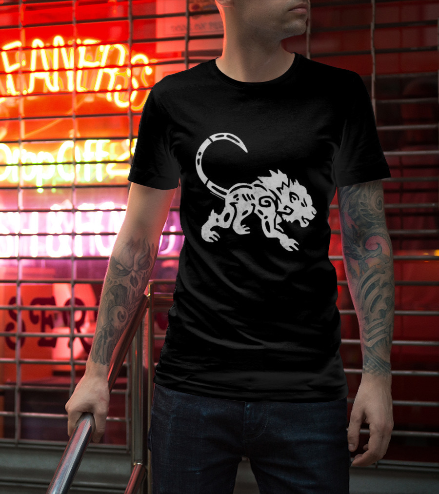 Wizard101 Hidden Temple Jaguars Embroidered White Jaguar T-Shirt