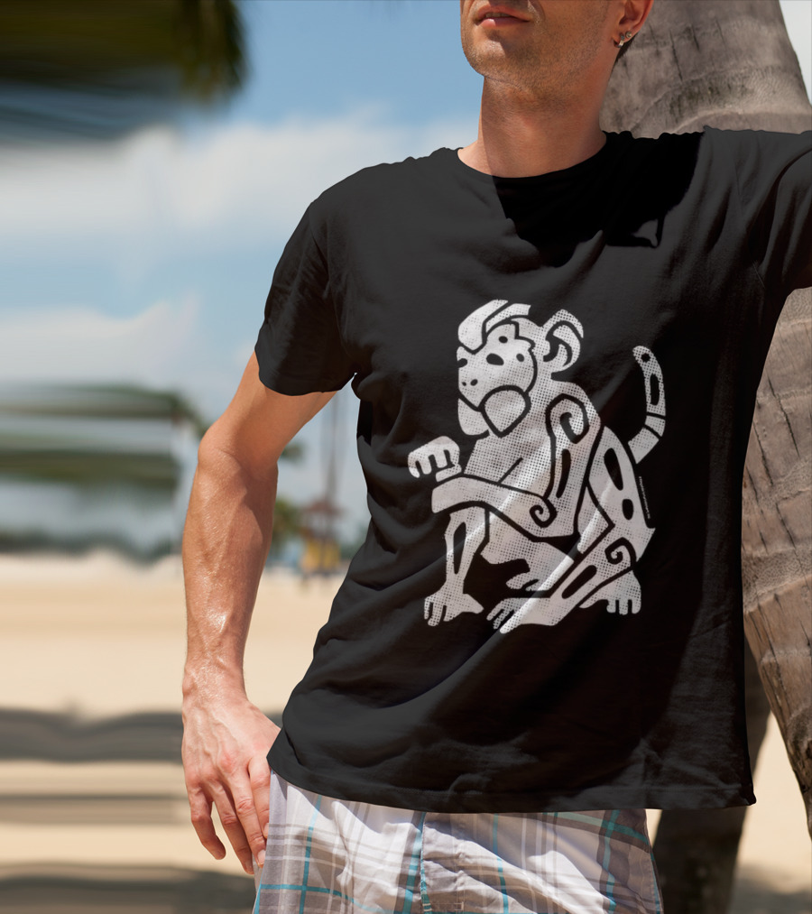Wizard101 Hidden Temple Monkeys Tribal Motif T-Shirt