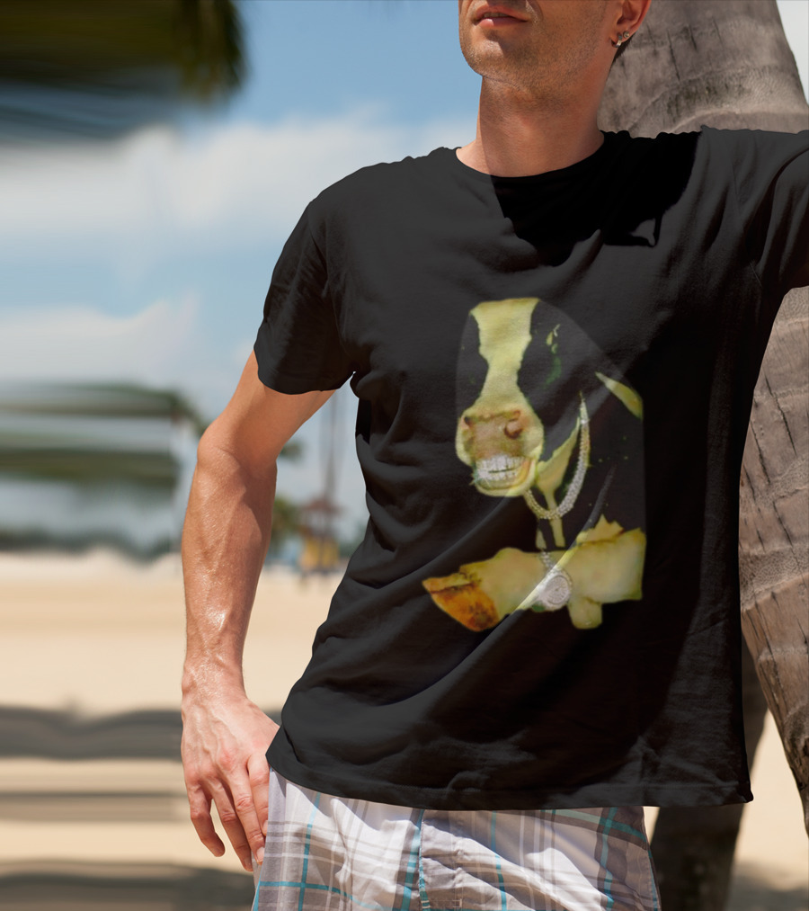 Rich Bull Grillz Bling Necklace And Jewelry T-Shirt