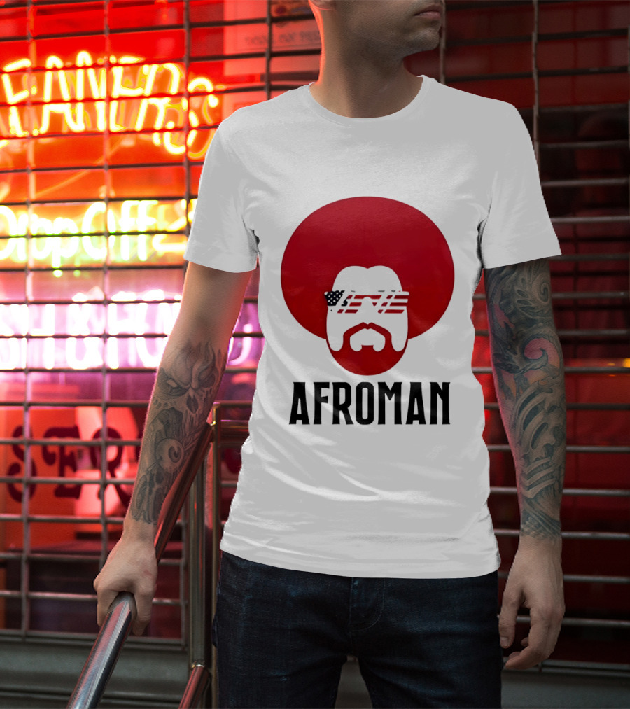 Afroman Justice For Lemon Pound Cake Red Afro Sunglasses T-Shirt