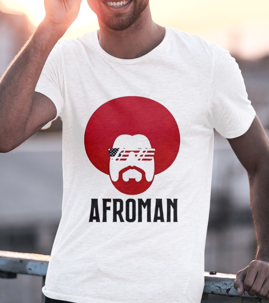 Afroman Justice For Lemon Pound Cake Red Afro Sunglasses T-Shirt