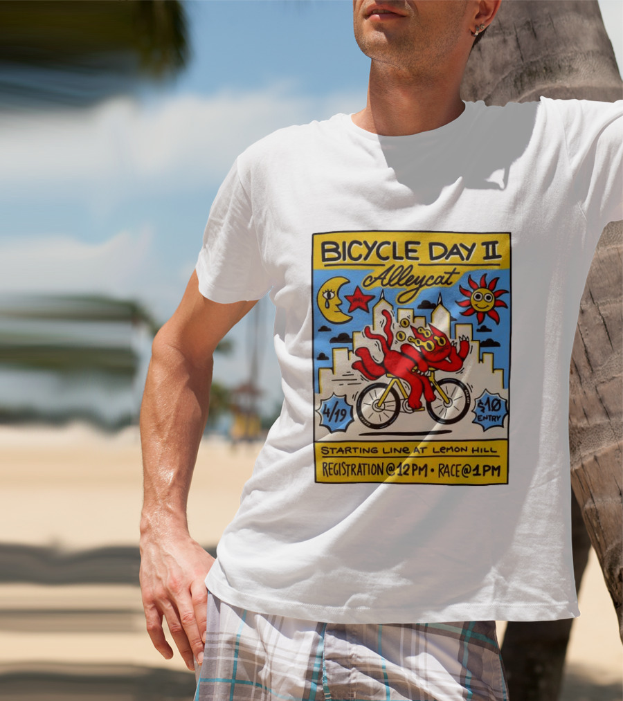 Bicycle Day II Alleycat Race Lemon Hill 4/19 Registration 12 PM Race 1 PM T-Shirt