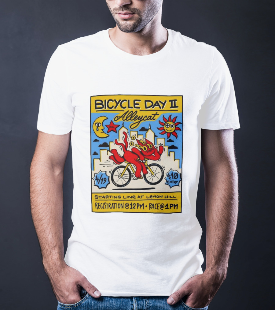 Bicycle Day II Alleycat Race Lemon Hill 4/19 Registration 12 PM Race 1 PM T-Shirt