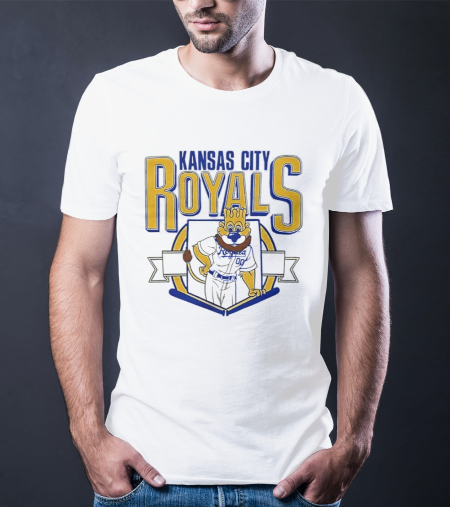 Kansas City Royals Sluggerrr Vintage Homage T-Shirt
