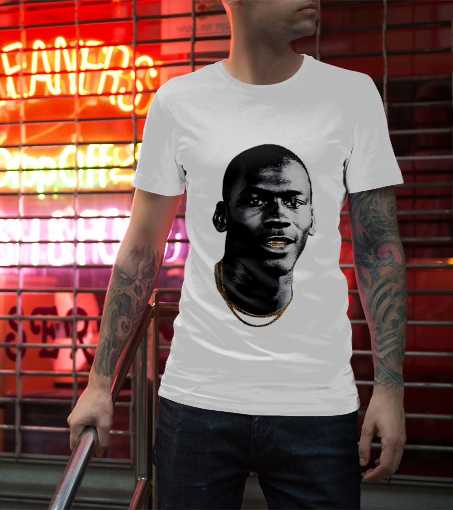 Michael JD Gold Teeth Grill Face T-Shirt