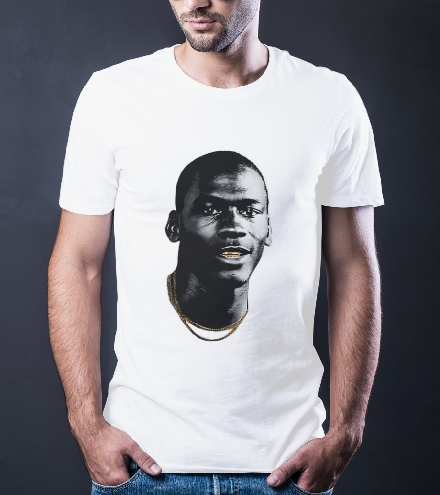 Michael JD Gold Teeth Grill Face T-Shirt