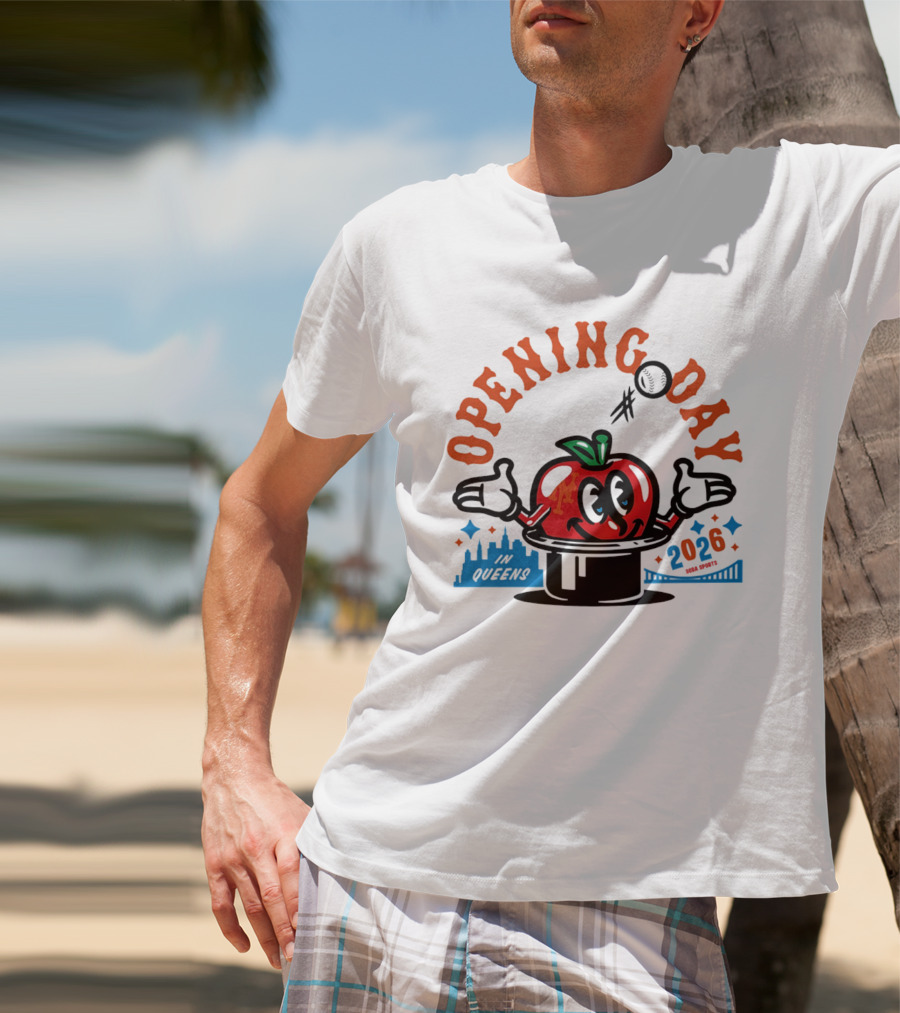 New York Mets Opening Day 2026 Queens Baseball T-Shirt