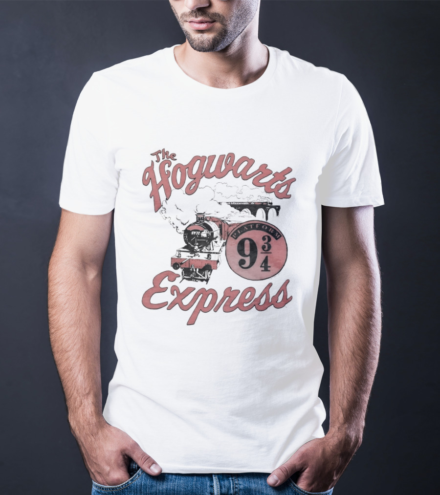 The Hogwarts Express Platform 9 3/4 Train With Smoke T-Shirt