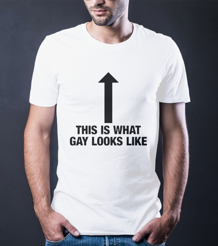 This Is What Gay Looks Like Arrow Symbol Pride T-Shirt