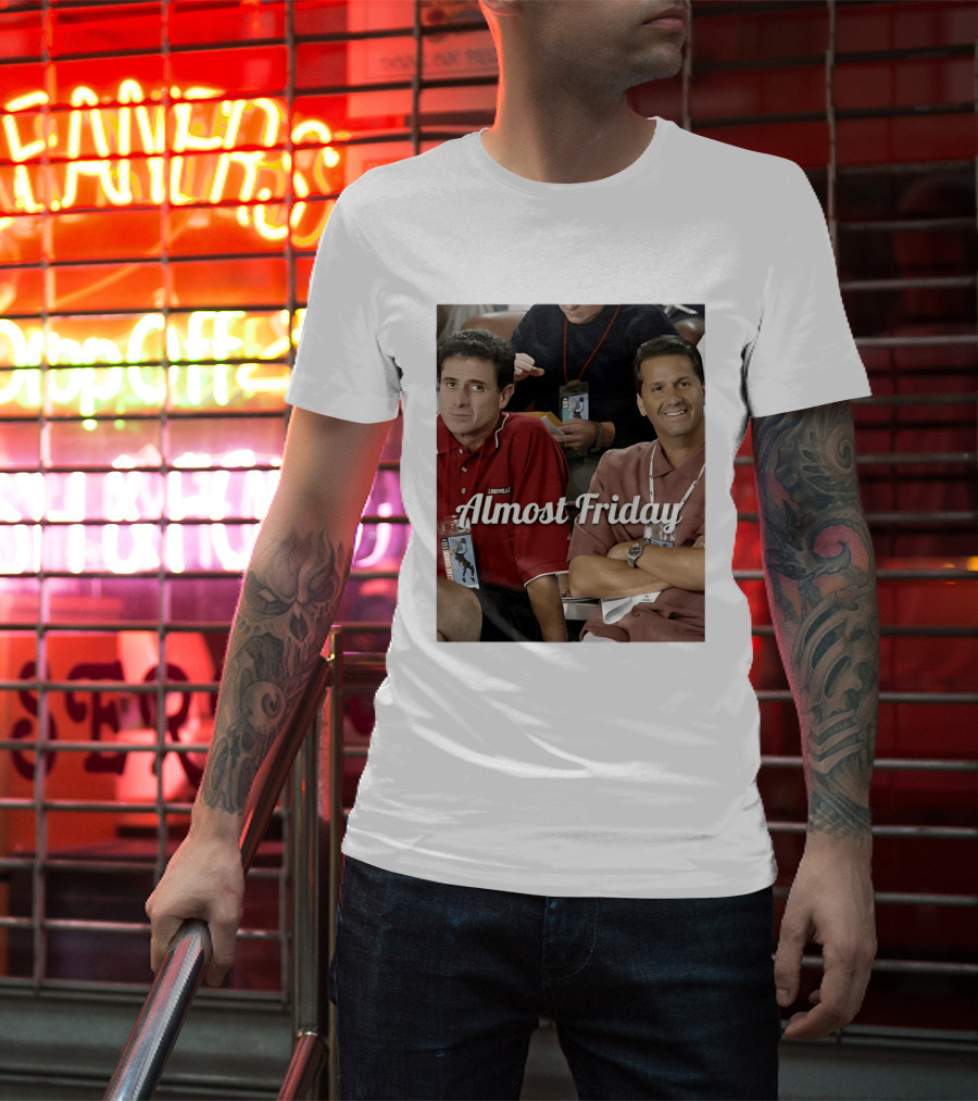 Rick Pitino John Calipari Louisville Almost Friday T-Shirt