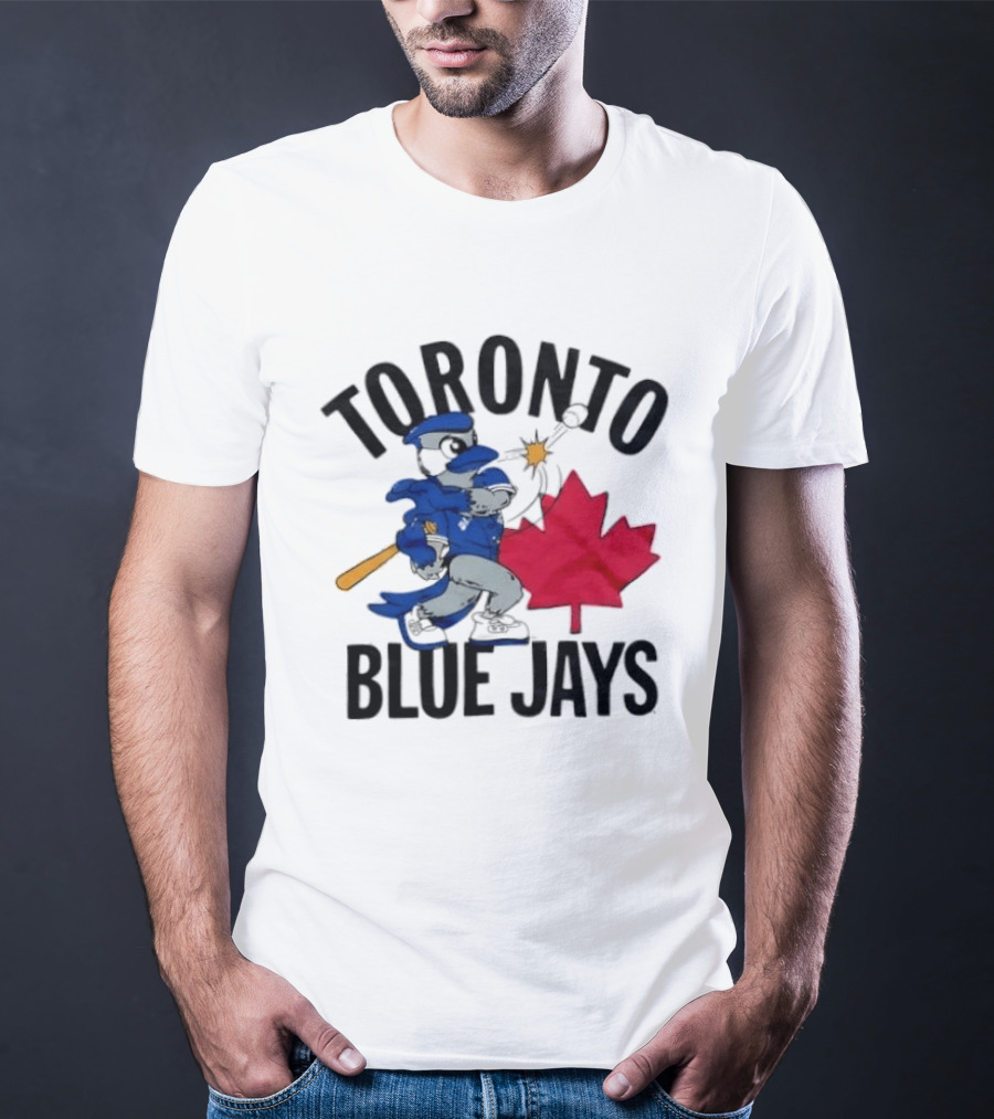 Toronto Blue Jays Baseball Maple Leaf T-Shirt