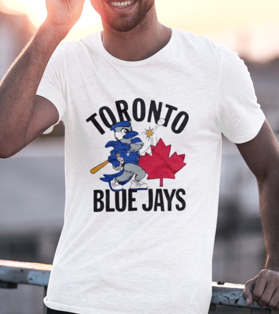 Toronto Blue Jays Baseball Maple Leaf T-Shirt