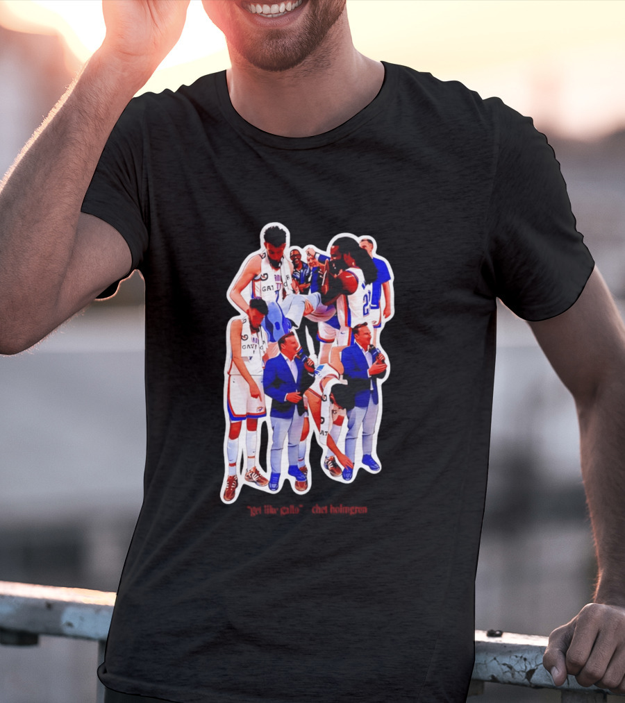 Get Like Gallo Chet Holmgren Thunder 23 Basketball Team Homage T-Shirt