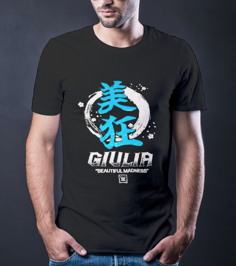 Giulia Beautiful Madness Kanji Brushstroke T-Shirt
