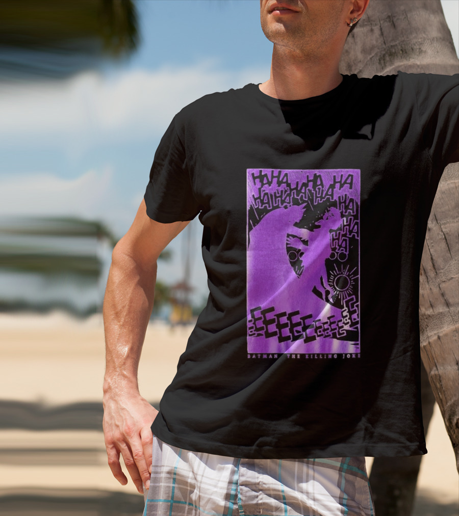 OVO X Batman X The Joker The Killing Joke Deluxe HAHAHA EEEEE T-Shirt