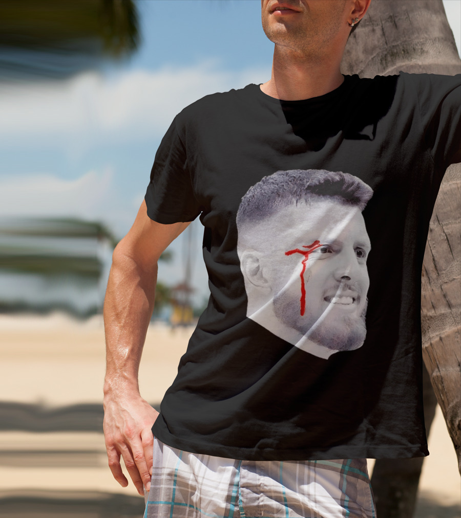 Isaiah Hartenstein IHart Bighead Bloody Face T-Shirt