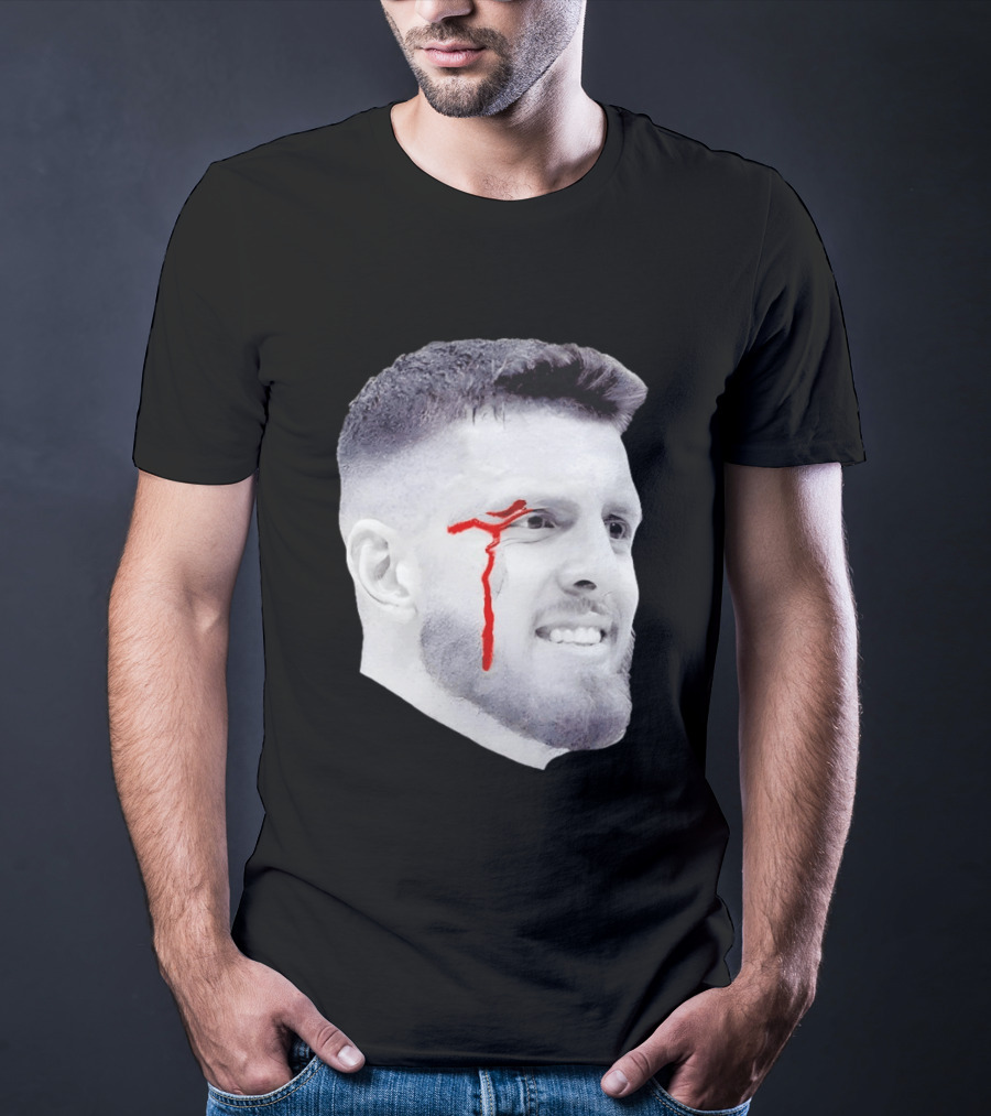 Isaiah Hartenstein IHart Bighead Bloody Face T-Shirt